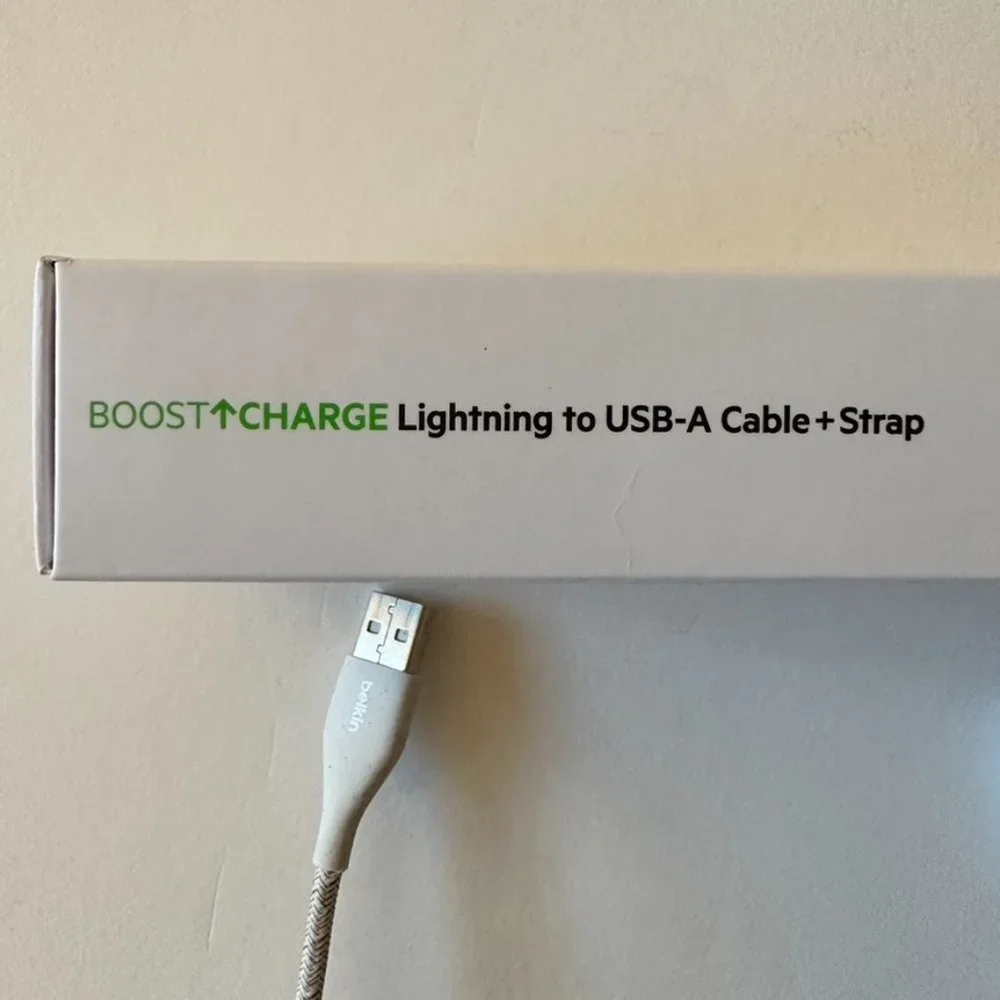 Belkin 10' Boost Charge Lightening to USB-A Cable & Strap
